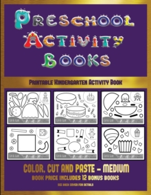 Image for Printable Kindergarten Activity Book (Preschool Activity Books - Medium)