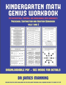 Image for Preschool Subtraction and Addition Workbook (Kindergarten Math Genius)