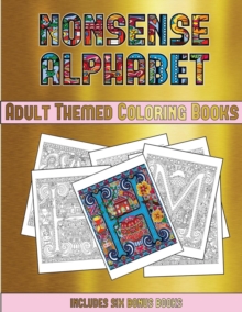 Image for Adult Themed Coloring Books (Nonsense Alphabet)