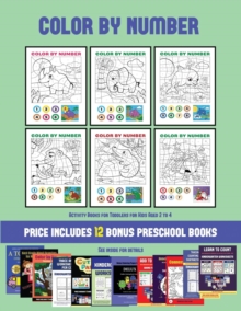 Image for Activity Books for Toddlers for Kids Aged 2 to 4 (Color by Number)