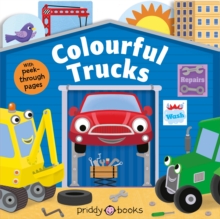Image for Colourful trucks  : with peek-through pages