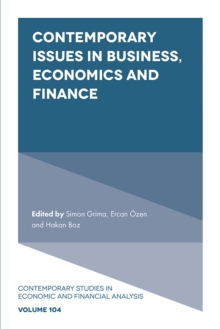 Image for Contemporary issues in business, economics and finance