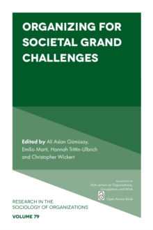 Image for Organizing for Societal Grand Challenges