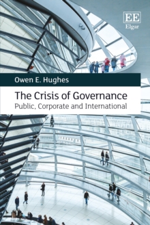 Image for The crisis of governance  : public, corporate and international