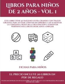 Image for Fichas para ninos (Libros para ninos de 2 anos - Vol. 1)