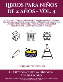 Image for Fichas de preescolar (Libros para ninos de 2 anos - Vol. 4)