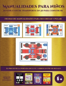 Image for Fichas de manualidades para recortar y pegar (19 vehiculos de transporte en 3D para construir)