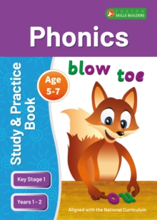 Image for KS1 Phonics Study & Practice Book for Ages 5-7 (Years 1-2) Perfect for learning at home or use in the classroom