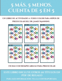 Image for Fichas con rompecabezas para preescolar (Fichas educativas para ninos) : Este libro contiene 30 fichas con actividades a todo color para ninos de 5 a 6 anos