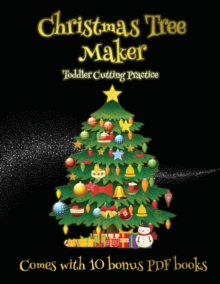 Image for Toddler Cutting Practice (Christmas Tree Maker)