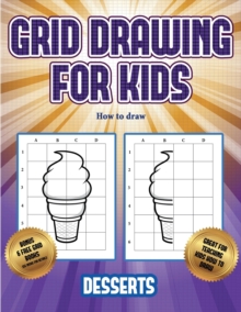 Image for How to draw (Grid drawing for kids - Desserts)
