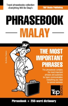 Image for Phrasebook - Malay - The most important phrases