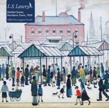 Image for Adult Jigsaw Puzzle L.S. Lowry: Market Scene, Northern Town, 1939