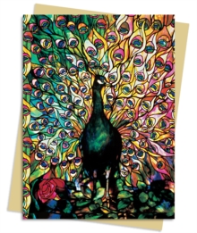 Image for Louis Comfort Tiffany: Displaying Peacock Greeting Card Pack : Pack of 6