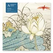 Adult Jigsaw Puzzle Ashmolean: Ren Xiong: Lotus Flower and Dragonfly (500 pieces): 500-piece Jigsaw Puzzles