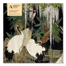 Adult Jigsaw Puzzle Ashmolean: Cranes, Cycads and Wisteria (500 pieces): 500-Piece Jigsaw Puzzles