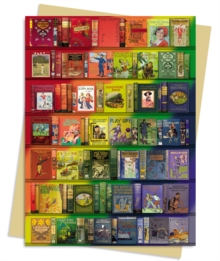 Image for Bodleian Libraries: Rainbow Bookshelf Greeting Card Pack : Pack of 6