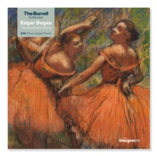 Adult Jigsaw Puzzle Glasgow Museums: Edgar Degas: Red Ballet Skirts (500 pieces): 500-Piece Jigsaw Puzzles