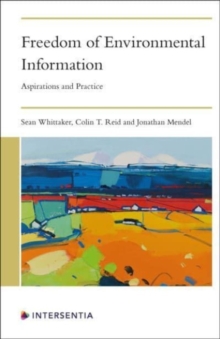 Image for Freedom of environmental information  : aspirations and practice