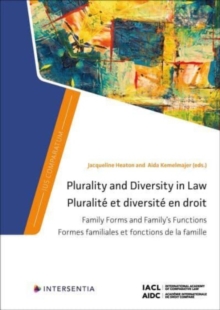 Image for Plurality and Diversity in Law : Family Forms and Family's Functions