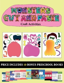 Image for Craft Activities (20 full-color kindergarten cut and paste activity sheets - Monsters) : This book comes with collection of downloadable PDF books that will help your child make an excellent start to 
