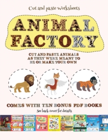 Image for Cut and paste Worksheets (Animal Factory - Cut and Paste)