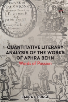 Image for Quantitative Literary Analysis of the Works of Aphra Behn