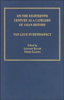 Image for On the eighteenth century in Asian history  : van Leur in retrospect