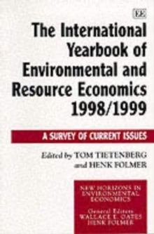 Image for The International Yearbook of Environmental and Resource Economics 1998/1999