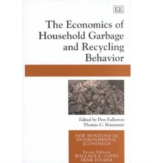 Image for The economics of household garbage and recycling behaviour