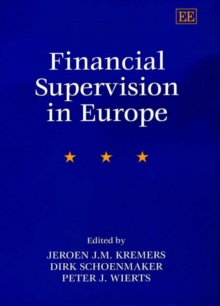 Image for Financial Supervision in Europe