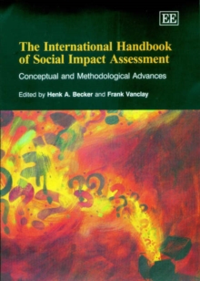 Image for The International Handbook of Social Impact Assessment
