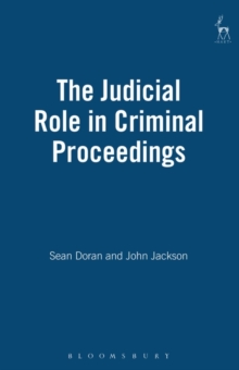 Judicial Role in Criminal Proceedings