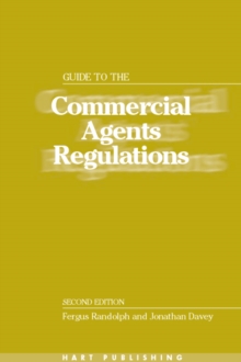 Image for Guide to the Commercial Agents' Regulations