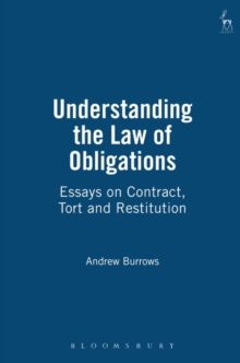 Image for Understanding the Law of Obligations
