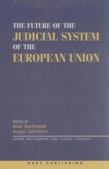 Image for The Future of the Judicial System of the European Union
