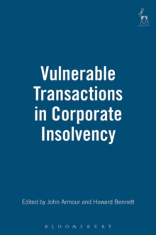 Image for Vulnerable Transactions in Corporate Insolvency