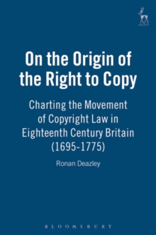 On the Origin of the Right to Copy