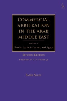 Commercial Arbitration in the Arab Middle East