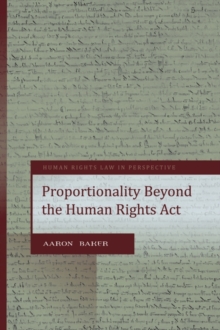 Image for Proportionality under the UK Human Rights Act