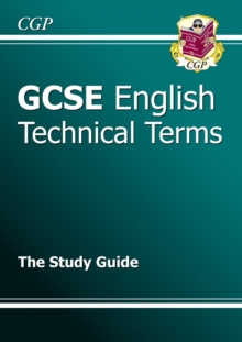 Image for GCSE English Technical Terms Study Guide