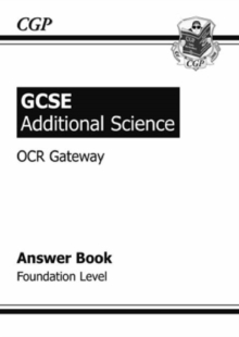 Image for GCSE Additional Science OCR Gateway Answers (for Workbook) - Foundation