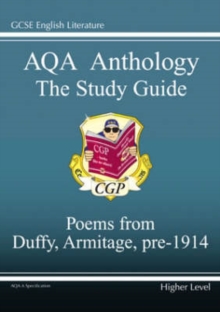 Image for Poems from Duffy, Armitage, pre-1914  : AQA A specification - higher level