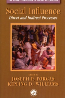 Image for Social influence  : direct and indirect processes