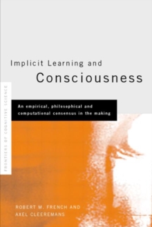 Image for Implicit Learning and Consciousness