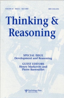 Image for Development and Reasoning