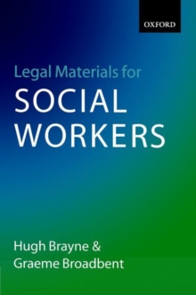 Image for Legal materials for social workers