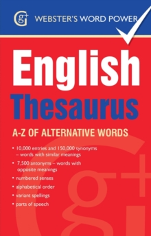 Image for Webster's Word Power English Thesaurus