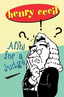 Image for Alibi for a judge