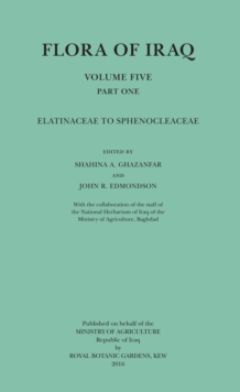 Flora of Iraq Volume 5 Part 1